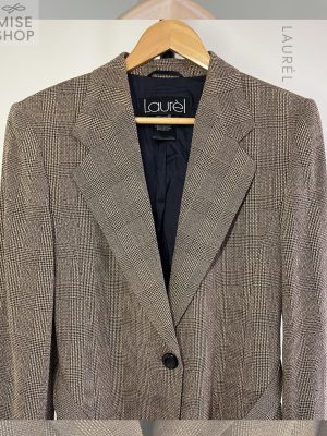 Blazer Laurél de Lana Premium (98%) con Cinturón