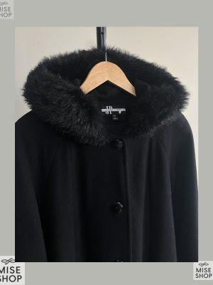 Abrigo negro, 100% Lana, JP 1893